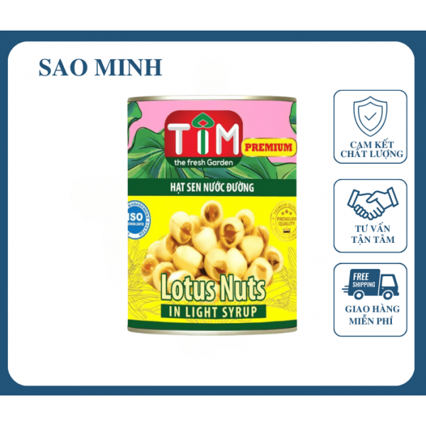 Hạt sen Ngâm Nước Đường Rich 565GR